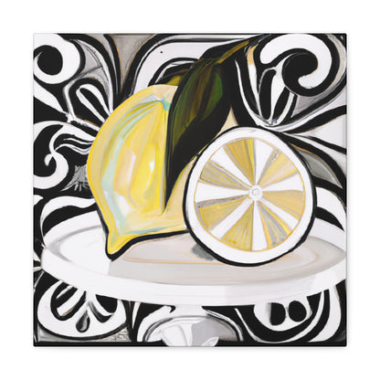 Lemon Floating Eden - Canvas