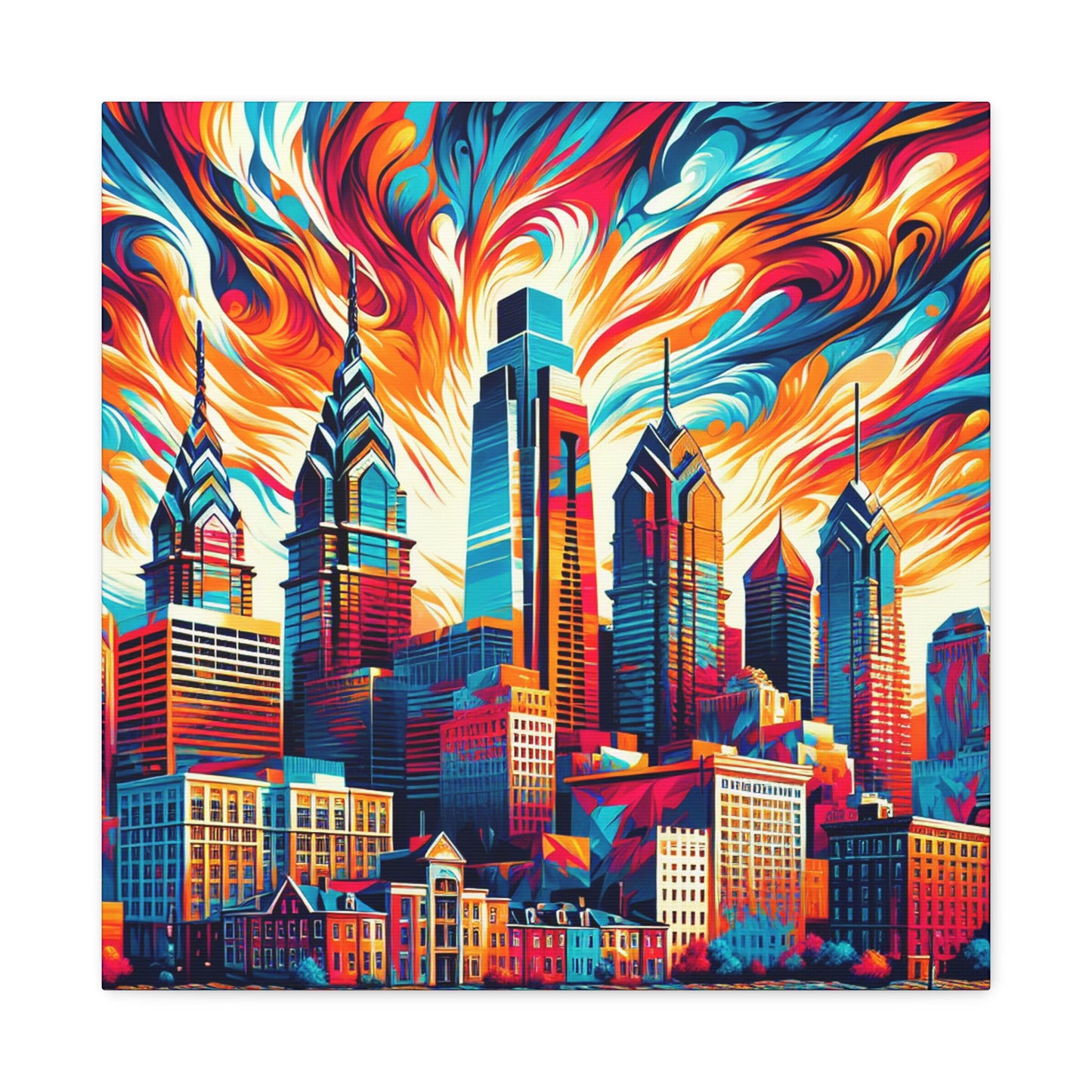 "Philly's Urban Canvas" - Canvas