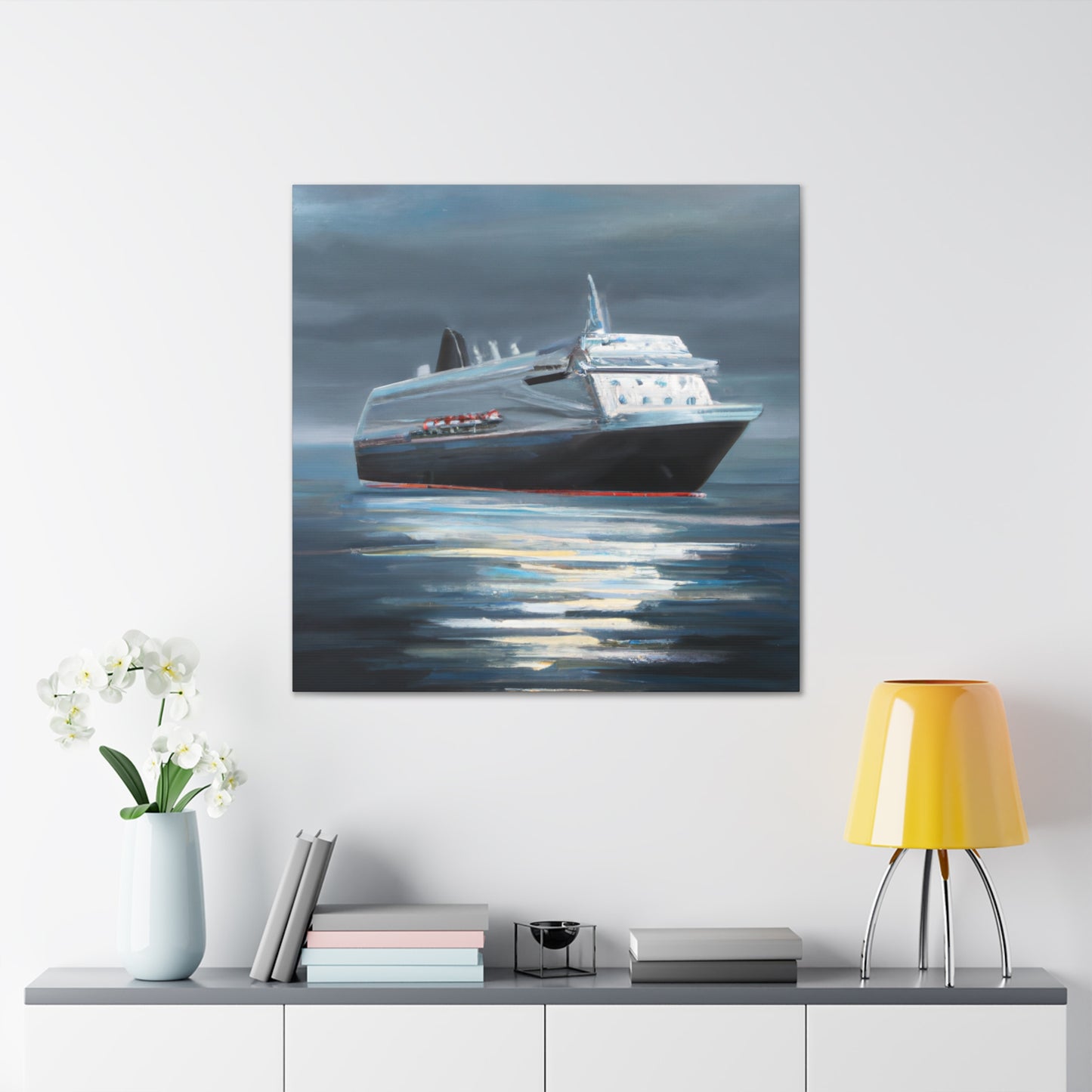 Cruise Ship Majesty - Canvas