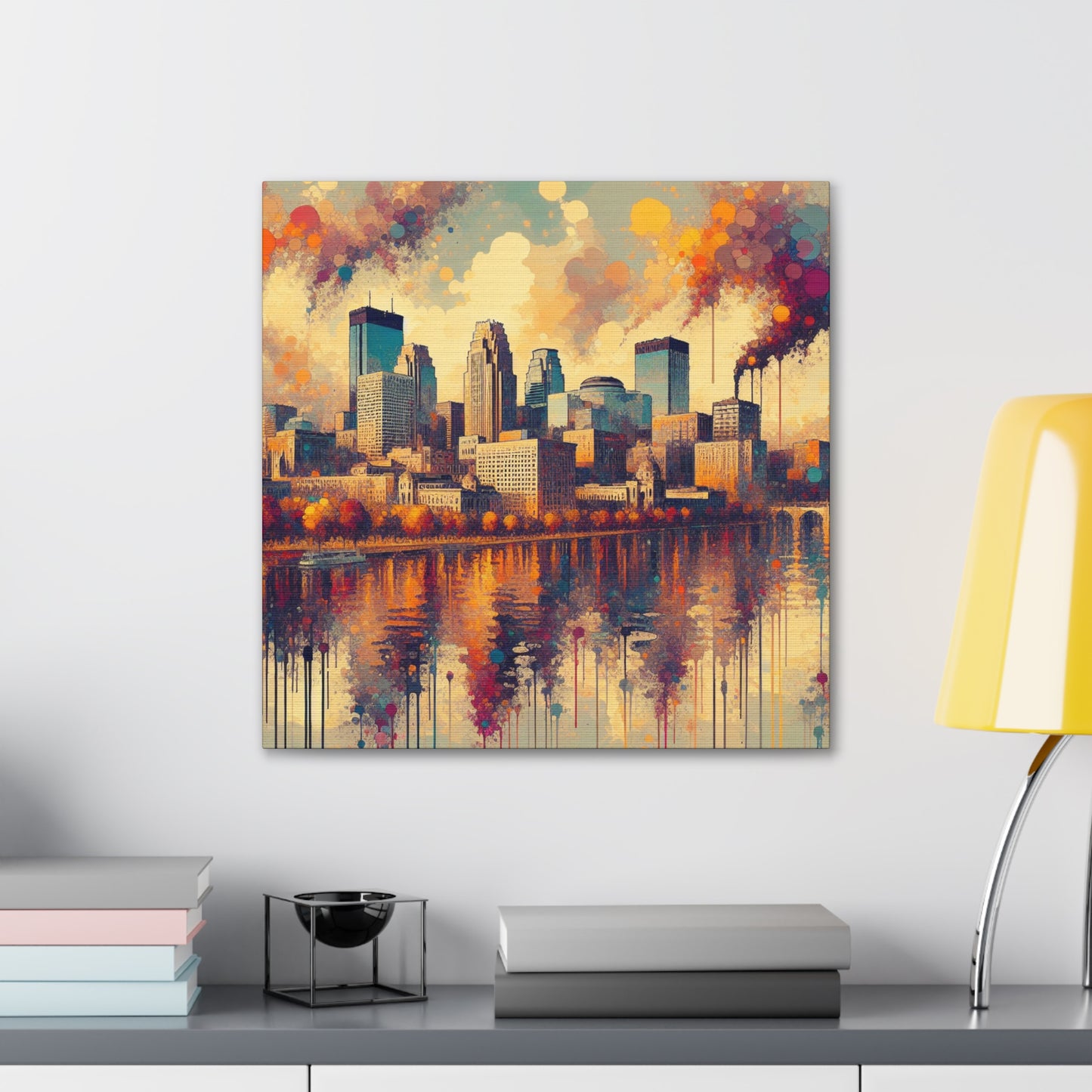 "Enchanting Minneapolis Serenade" - Canvas