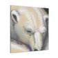 "Polar Bear Impressionism" - Canvas