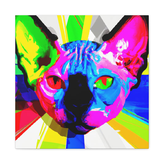 Sphynx in Pop Art - Canvas