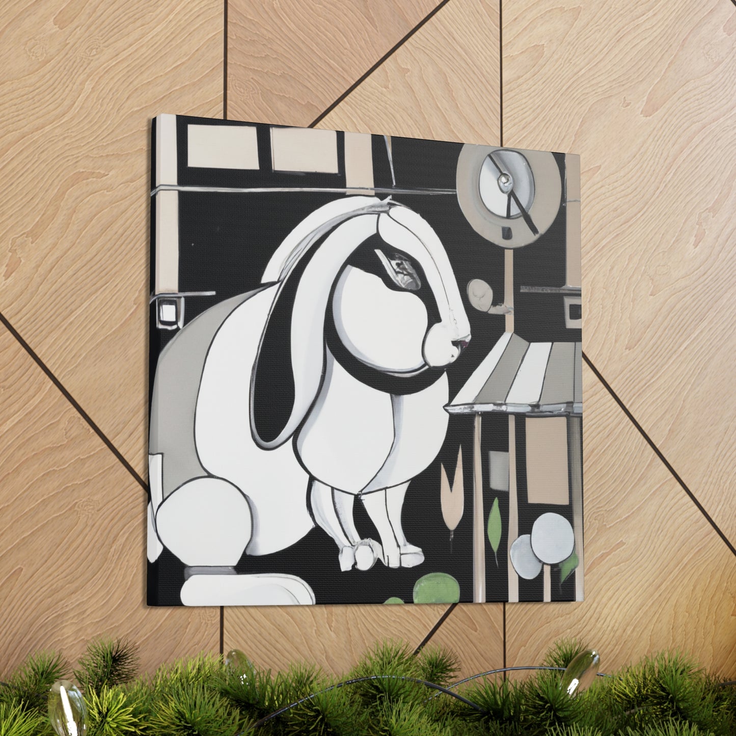 Rabbit in Retrospect - Canvas