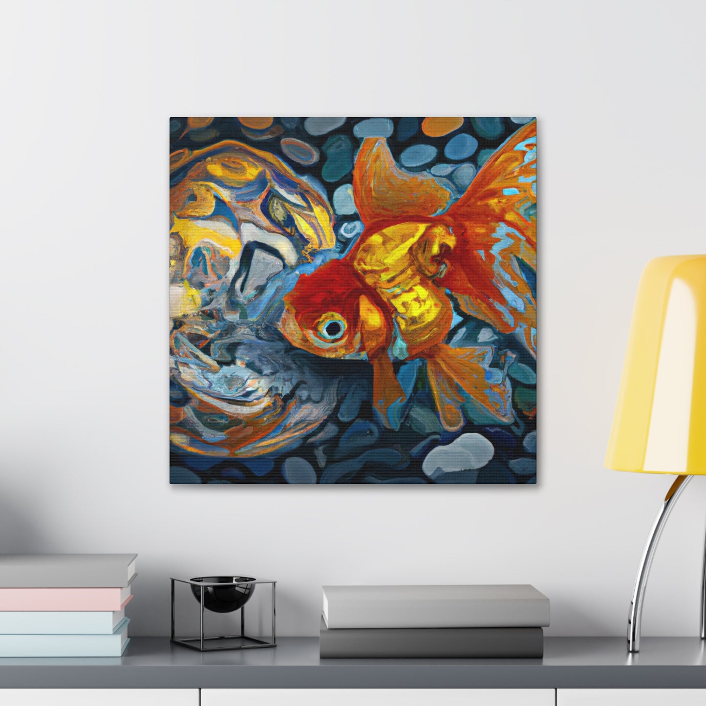 Goldfish in Dreamscape - Canvas