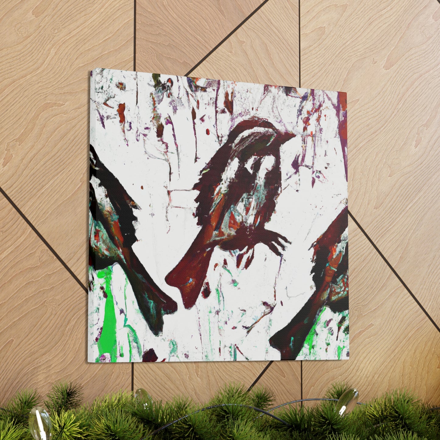 "Song Sparrow Serenade" - Canvas