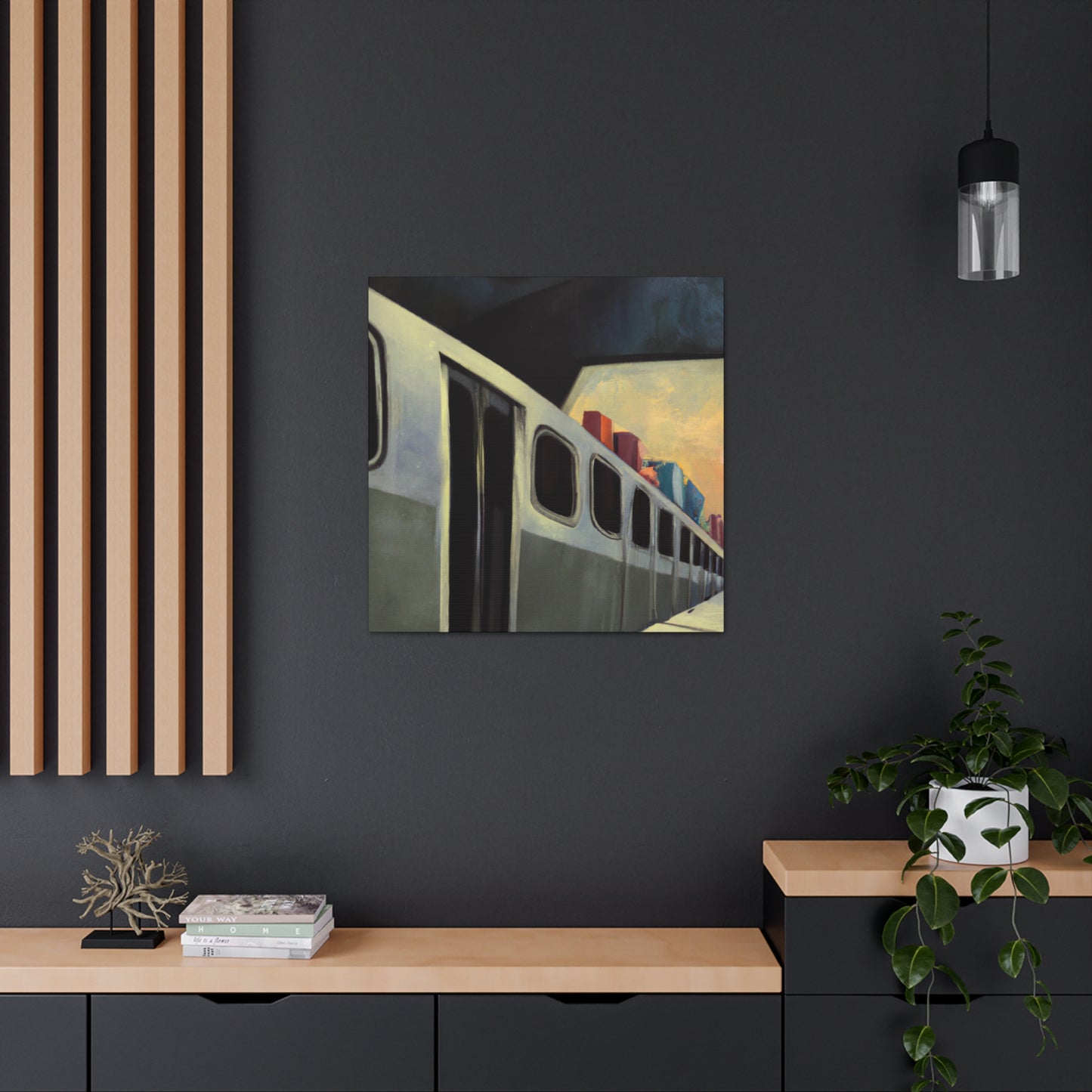 Subway to Surrealism - Canvas