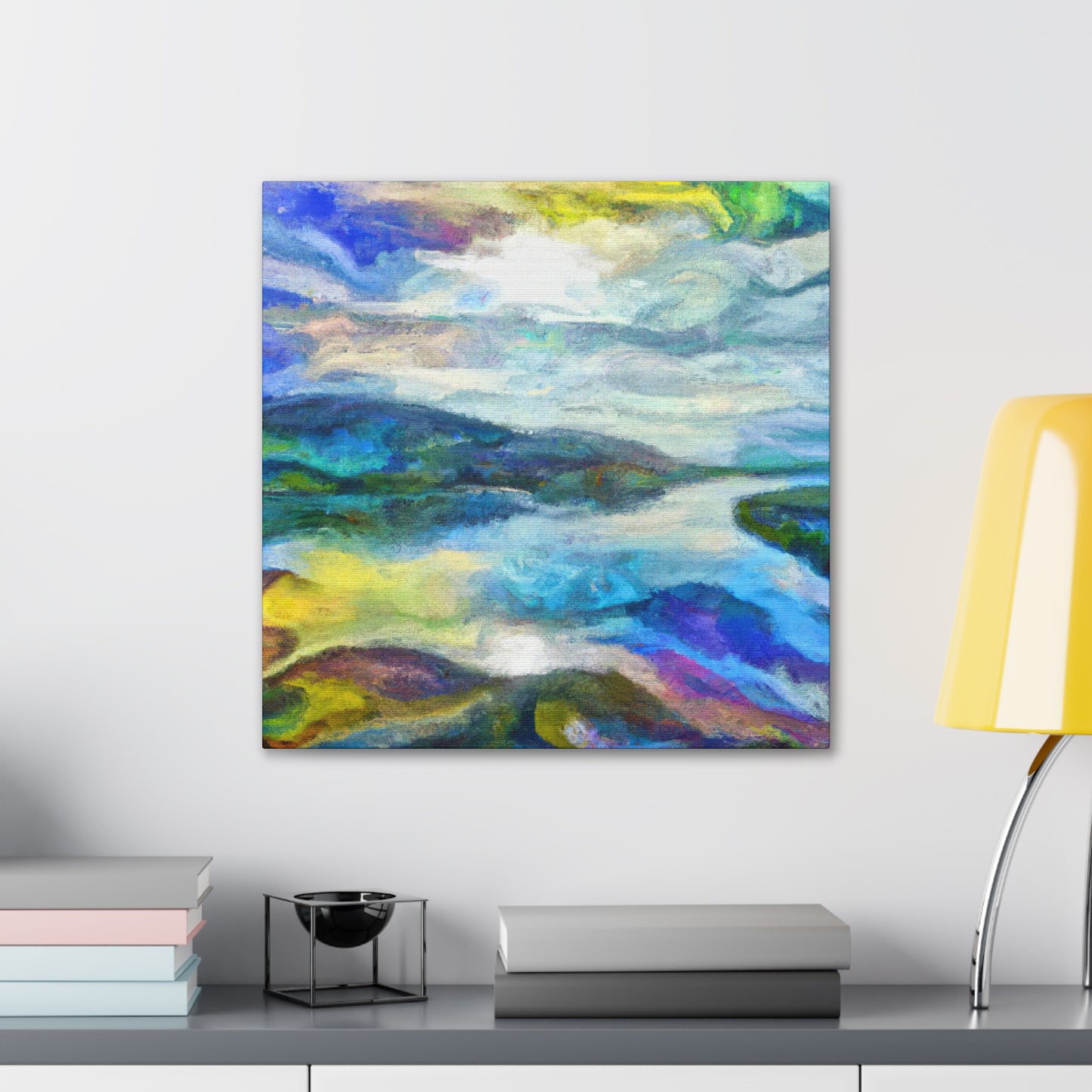 Lake Reflection Radiance - Canvas