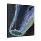 "Bowhead Whale Impressionism" - Canvas