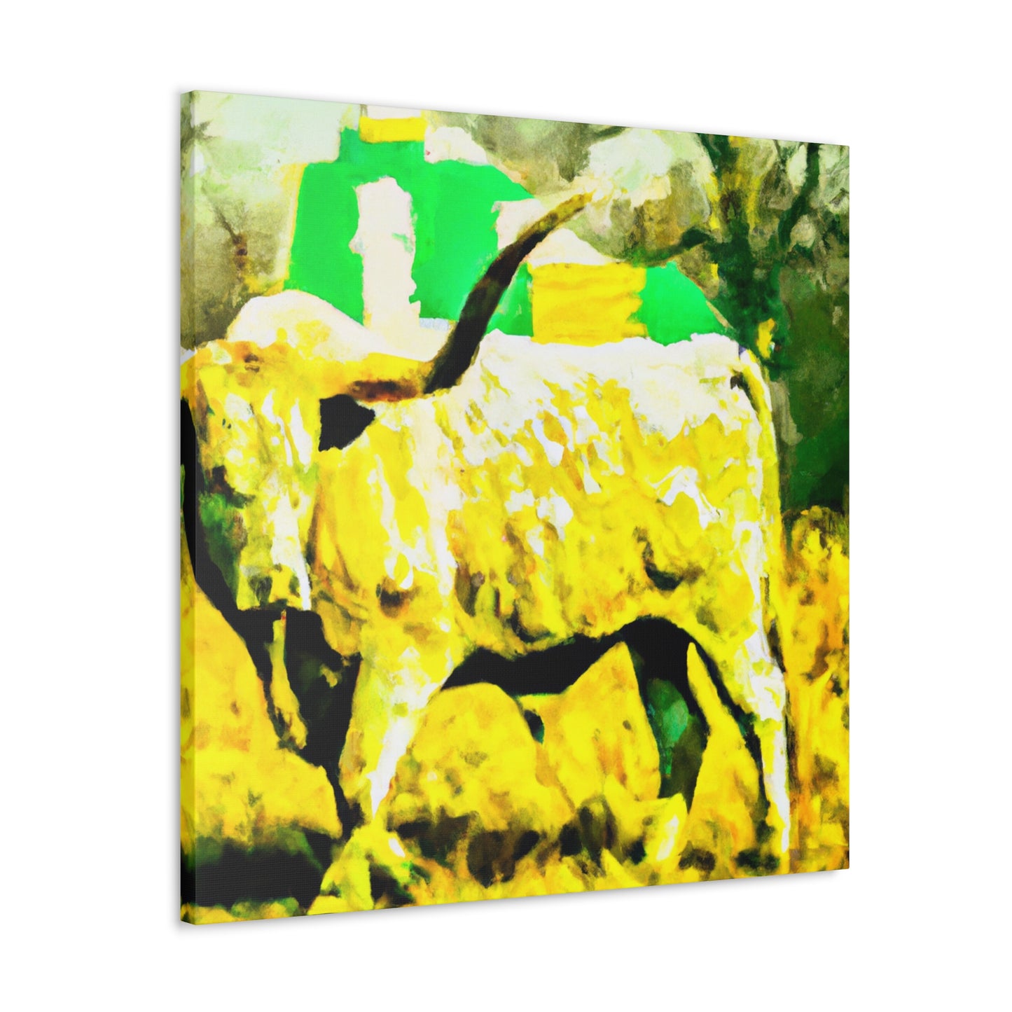 "Texas Longhorn Majesty" - Canvas