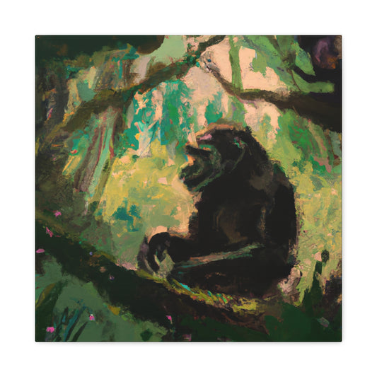 Chimpanzee Expressionistic Dream - Canvas