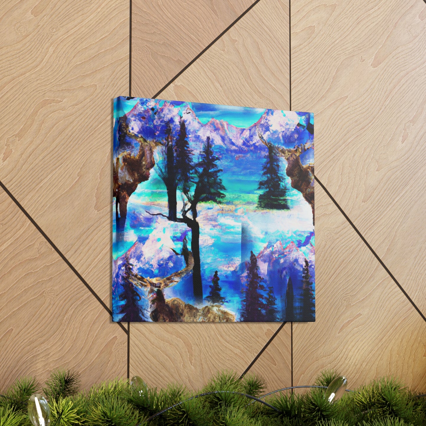 Elk of the Cosmos - Canvas