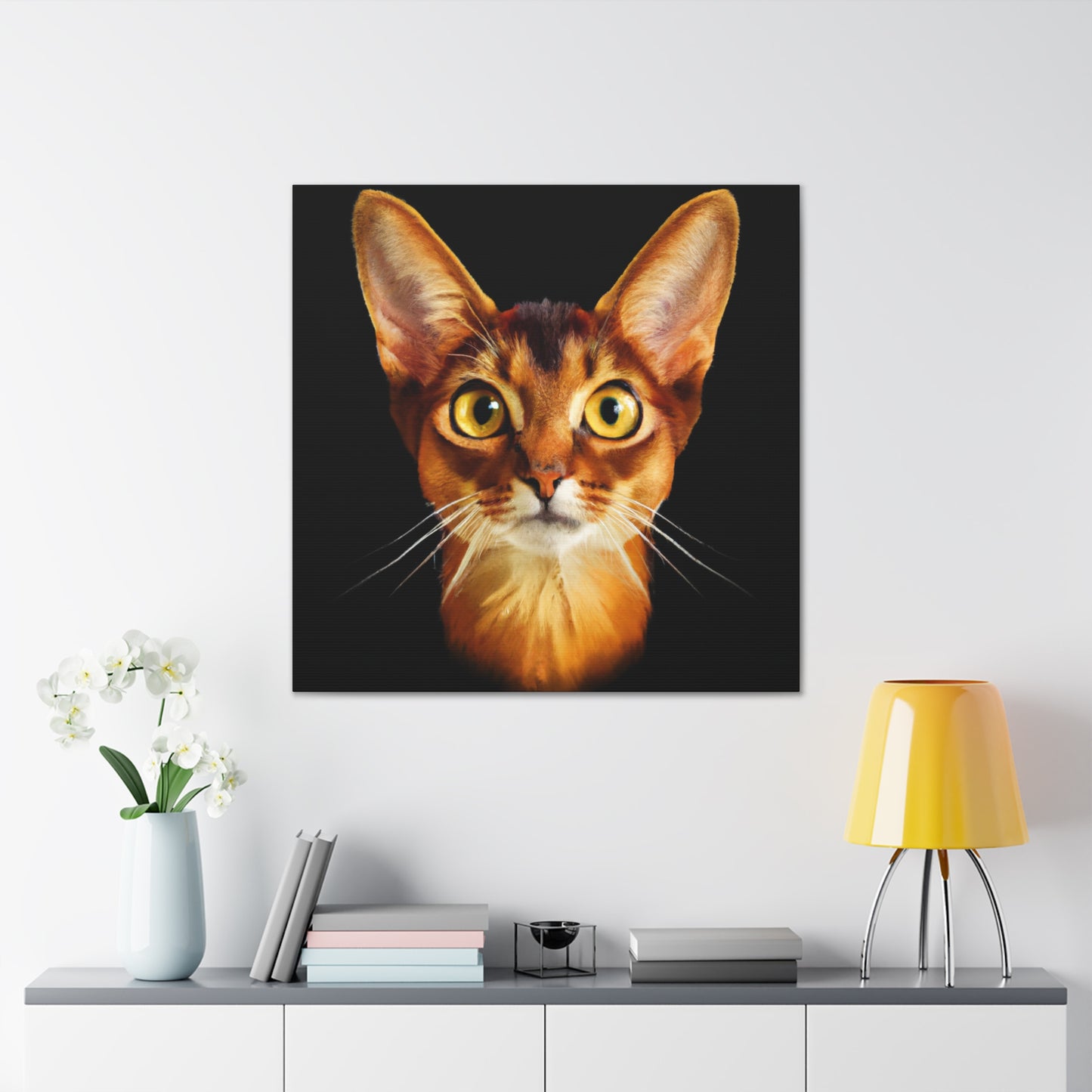 Abyssinian Reflection Realism - Canvas