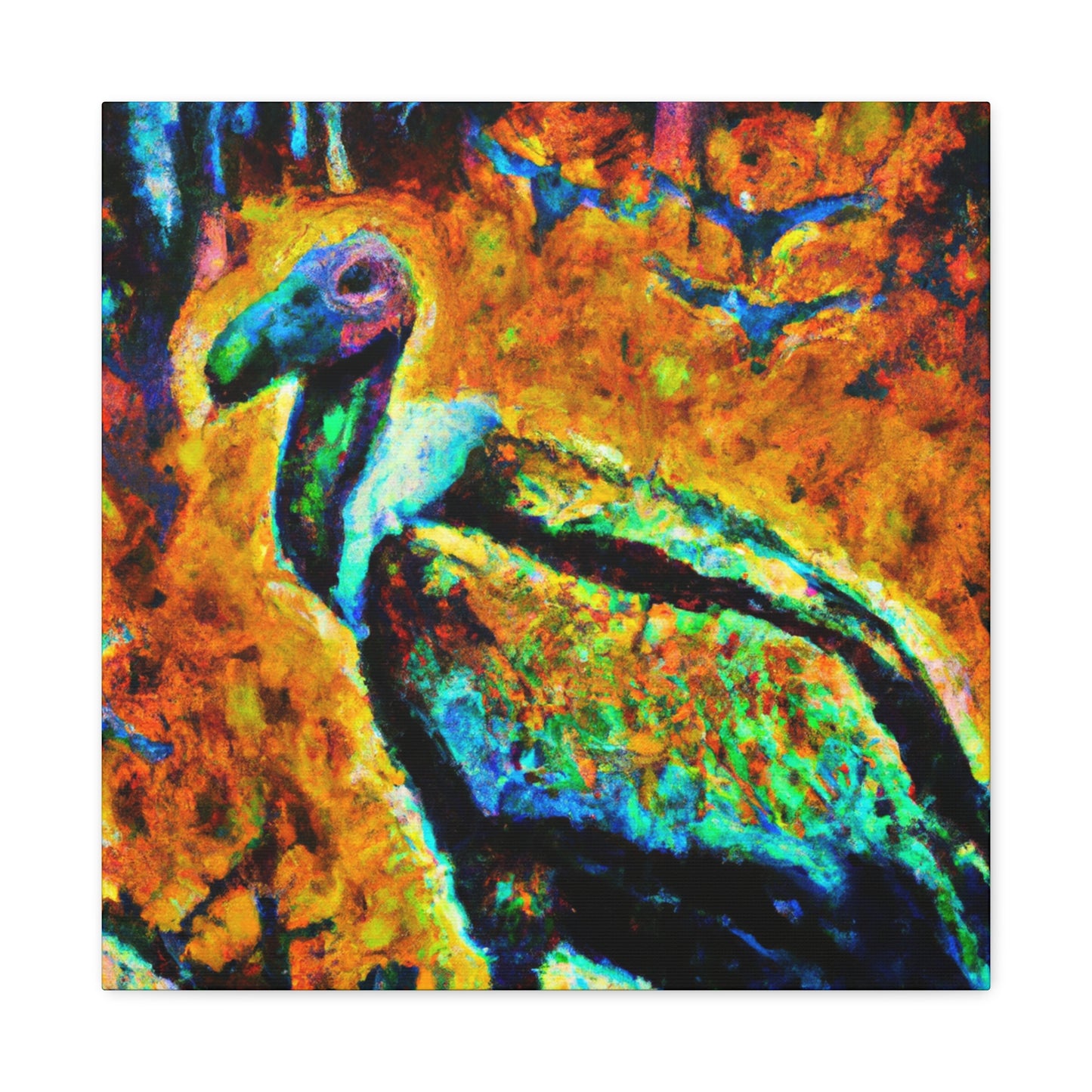 Vulture in Abstraction - Canvas