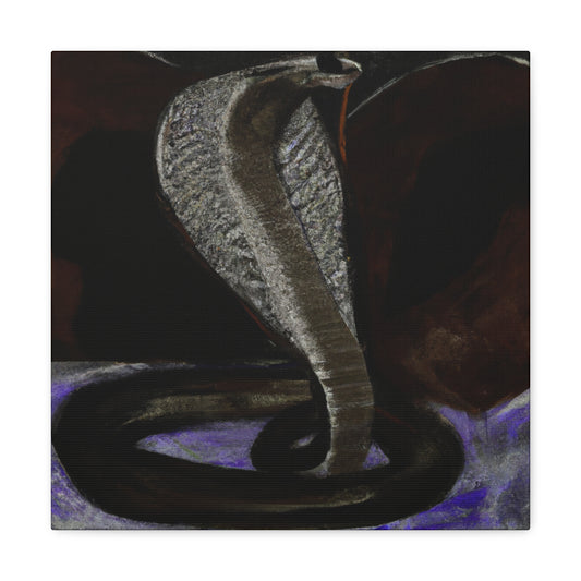 "King Cobra In Motion" - Canvas