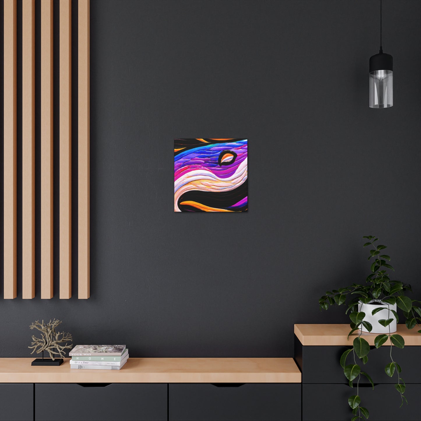 "Eel Art Deco Dream" - Canvas