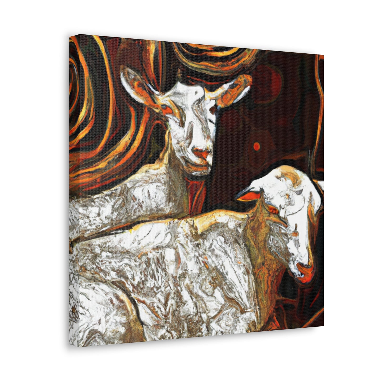 Goat on CanvasKnow - Canvas