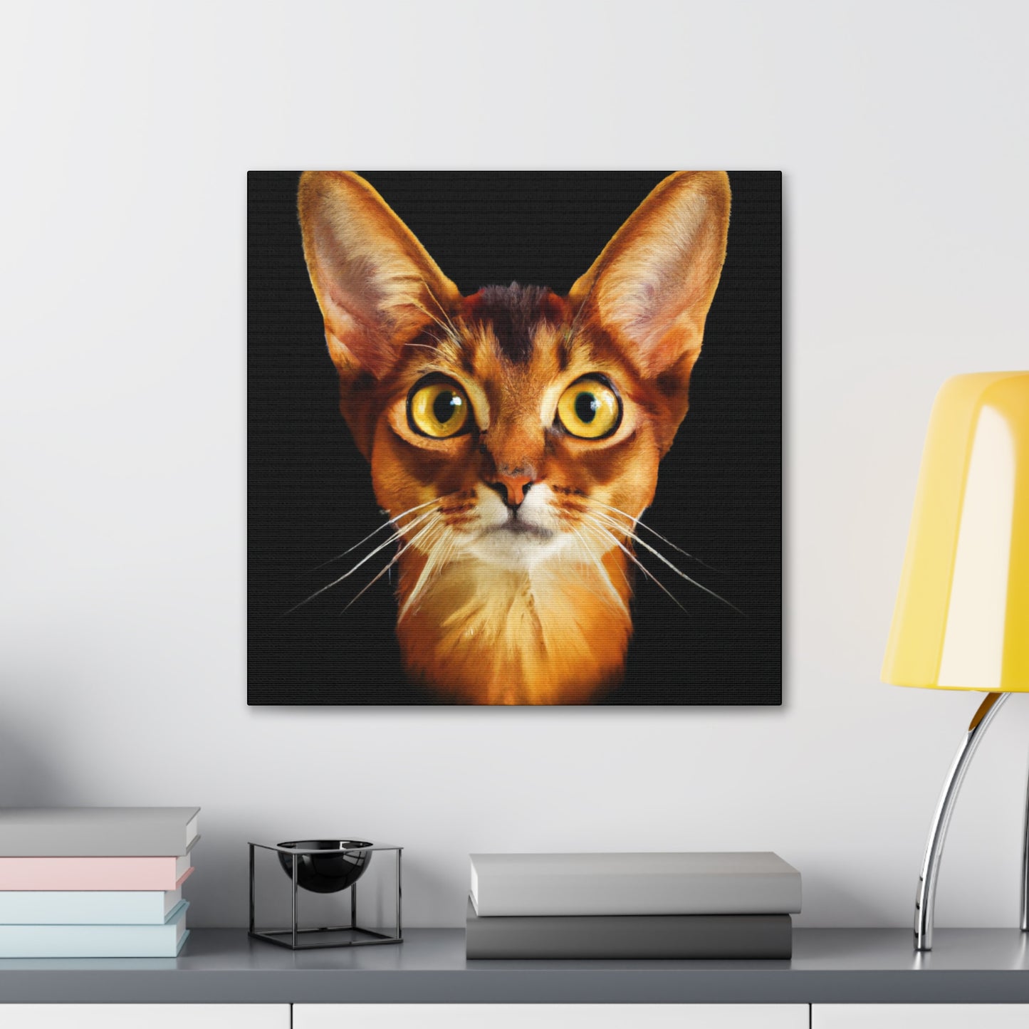 Abyssinian Reflection Realism - Canvas