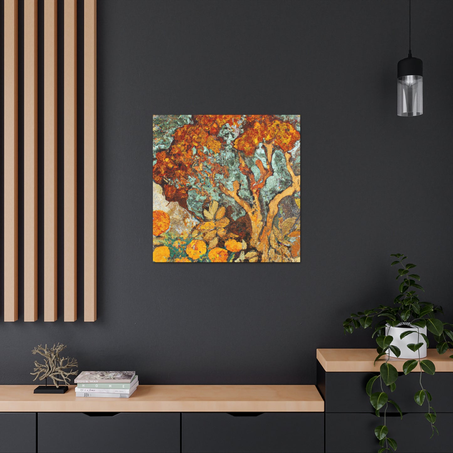 Marigolds in Bloom - Canvas