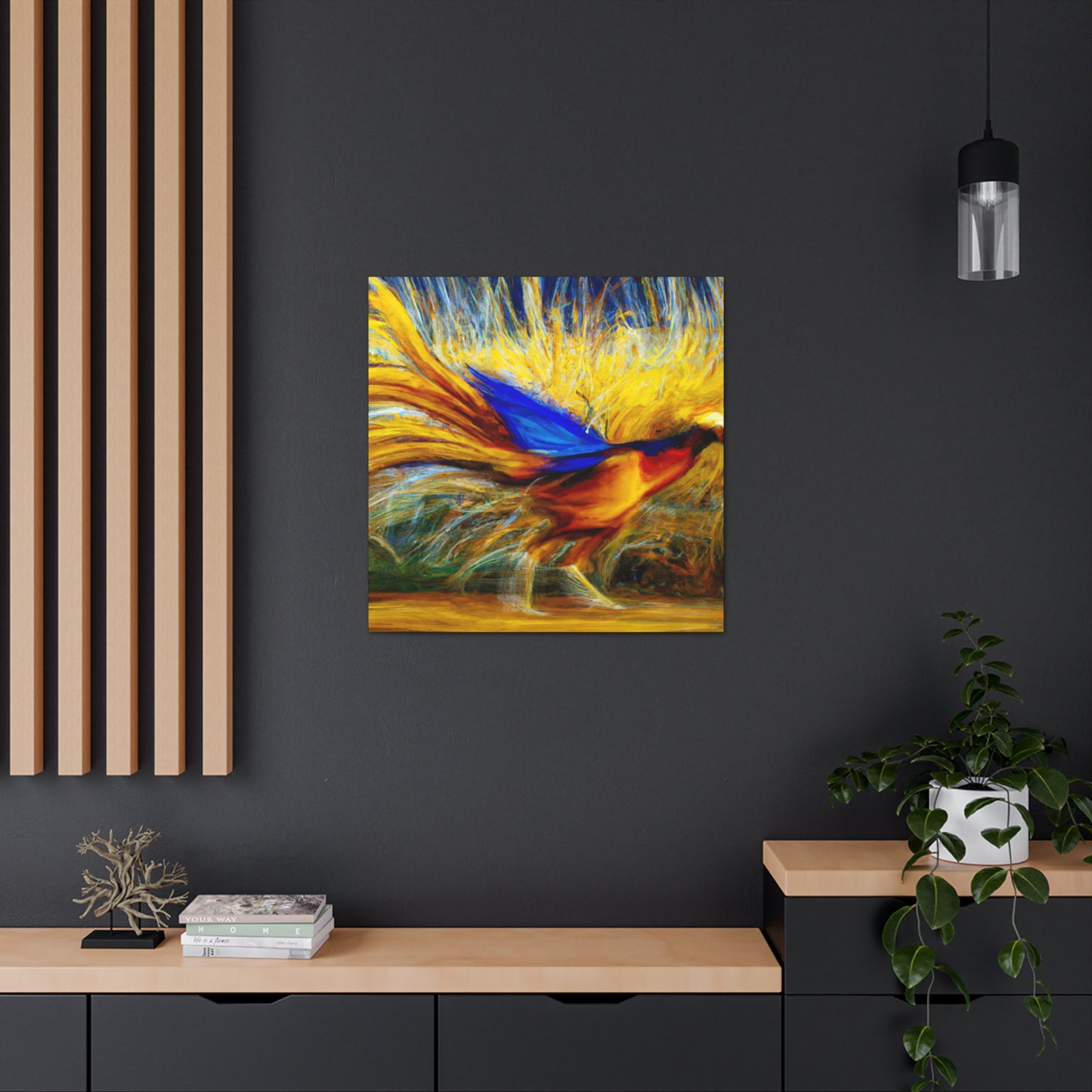 Golden Pheasant Splendor - Canvas