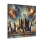 "City on Fire" - Canvas