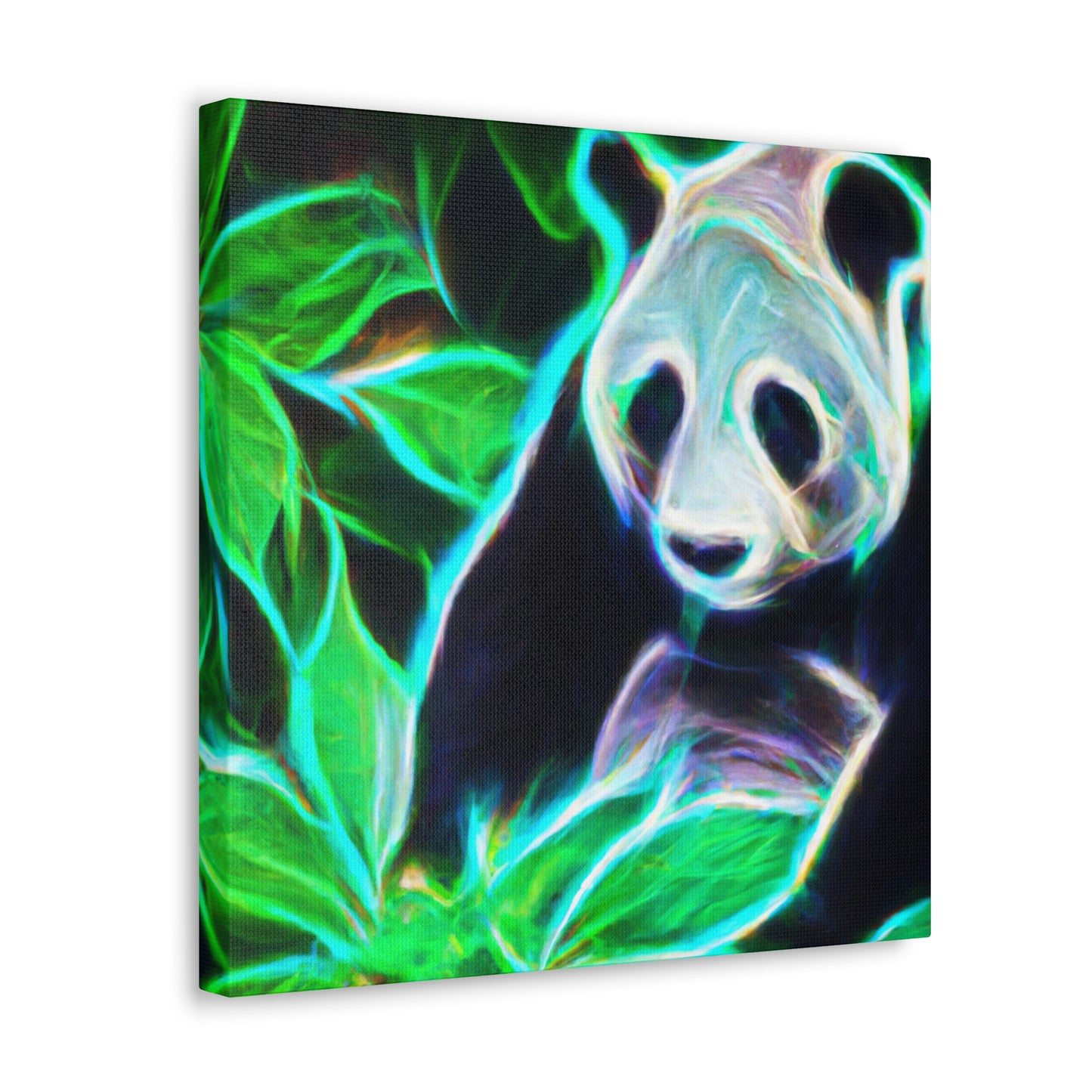 Giant Panda Mosaic Art - Canvas