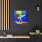 Surfer in Art Deco - Canvas