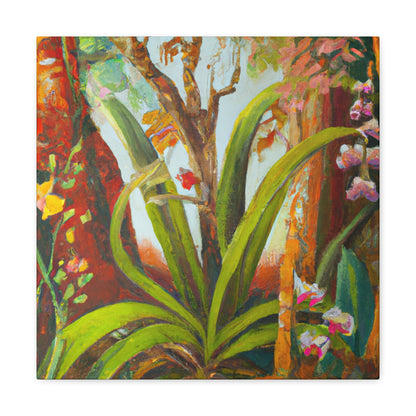 The Orchid's Splendor - Canvas