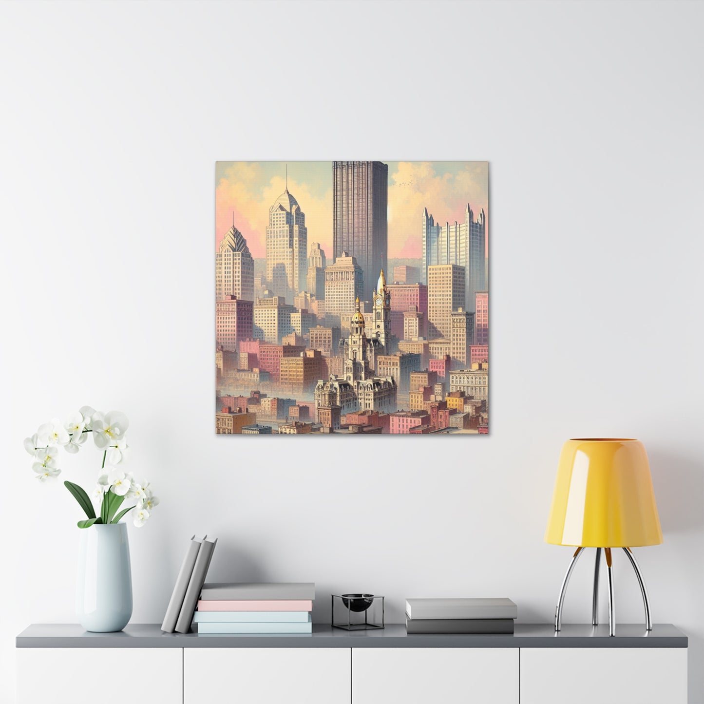 Steel City Splendor. - Canvas