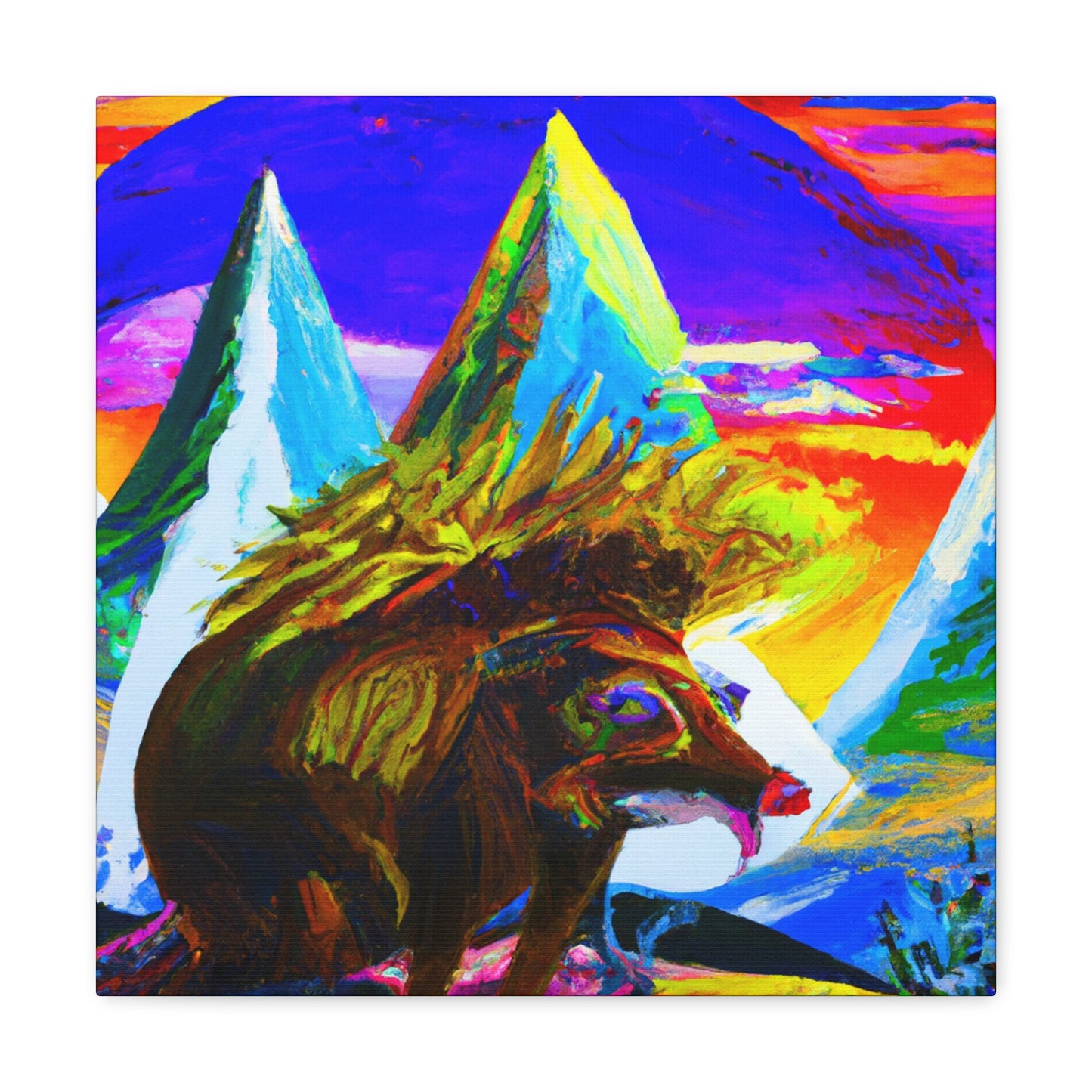 Porcupine in Dreams - Canvas