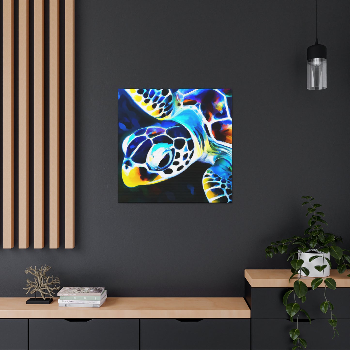 Sea Turtle Dreamscape - Canvas