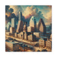 "Texan Renaissance: Austin's Splendor" - Canvas