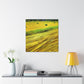 Sunlit Hay Field Dream - Canvas