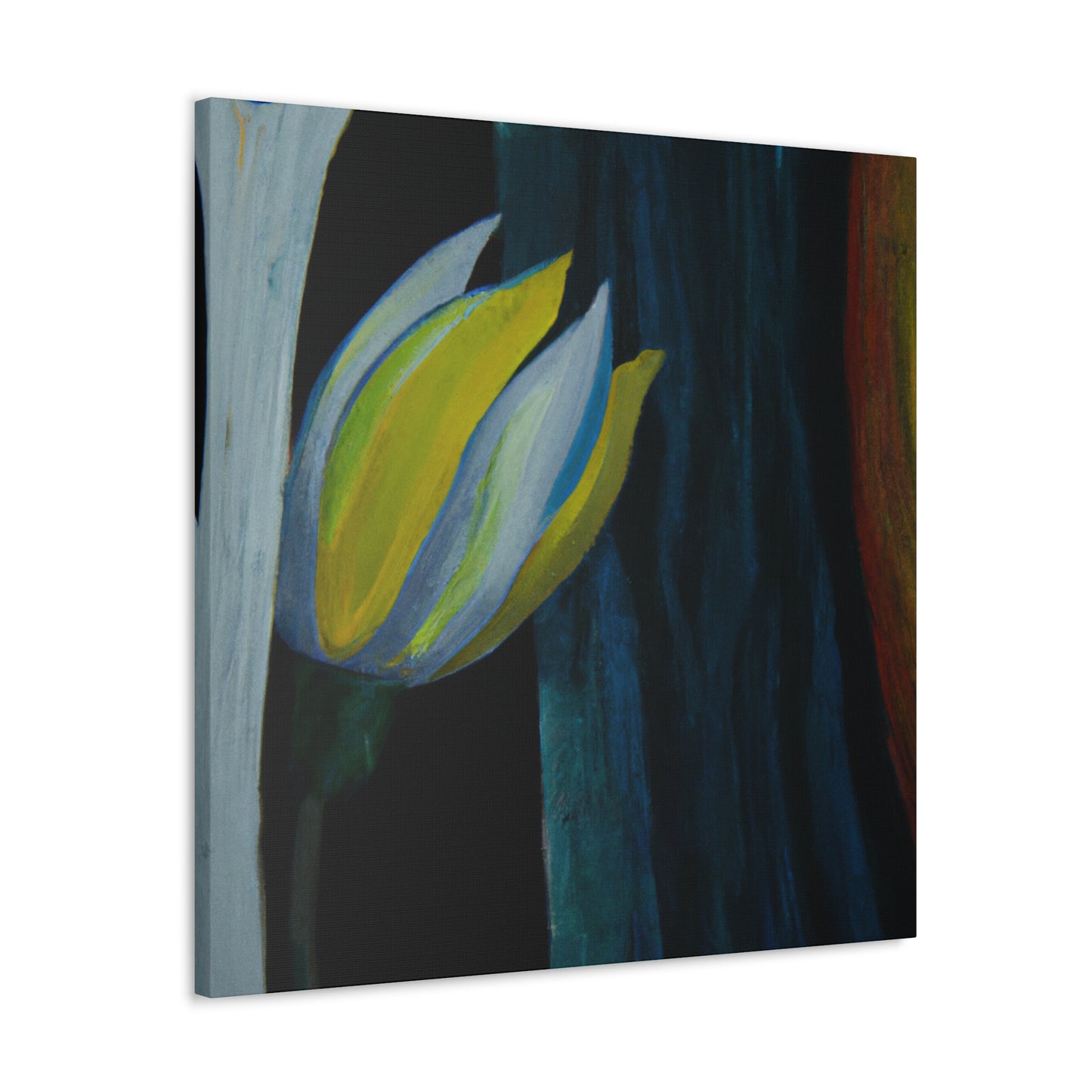 "Tulip Garden Splendor" - Canvas