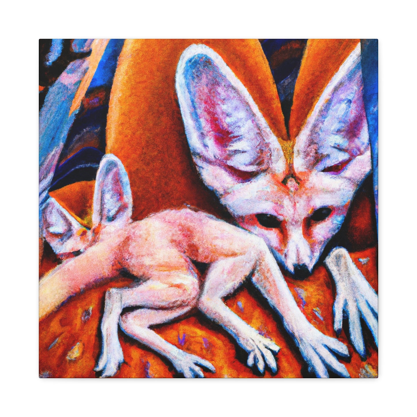 Fennec Fox Fantasia - Canvas