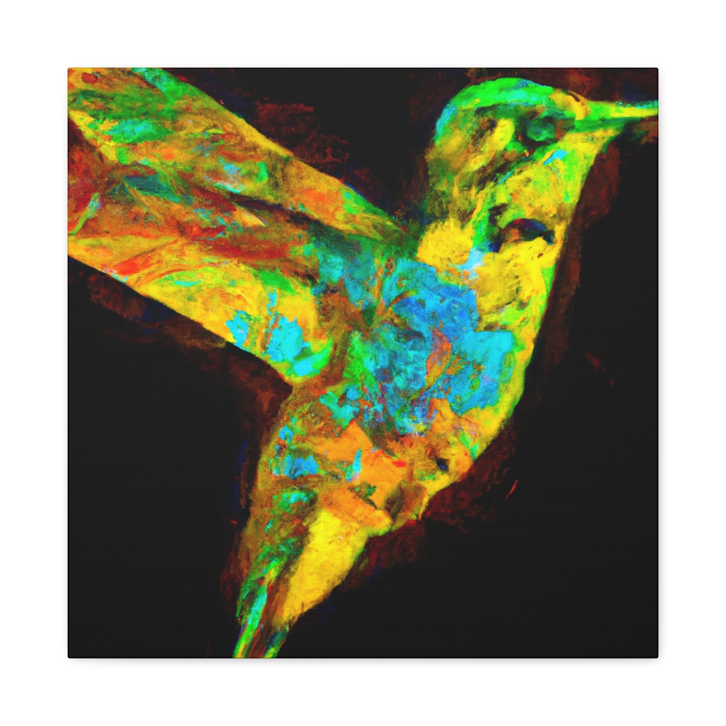 "Hummingbird and Humility" - Canvas