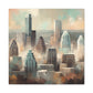 "Serene Simplicity: Austintopia Unveiled" - Canvas