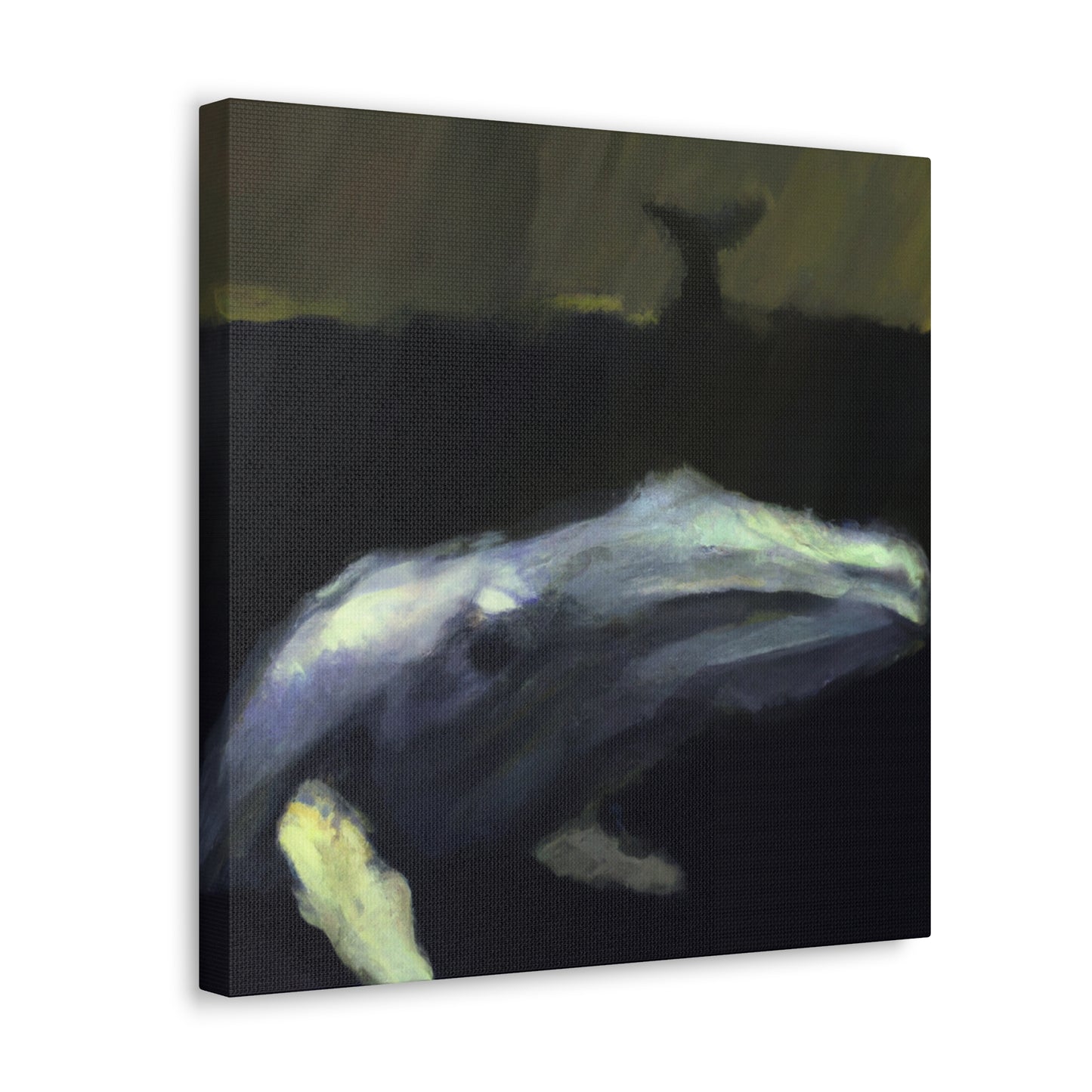 "Whale on the Horizon" - Canvas