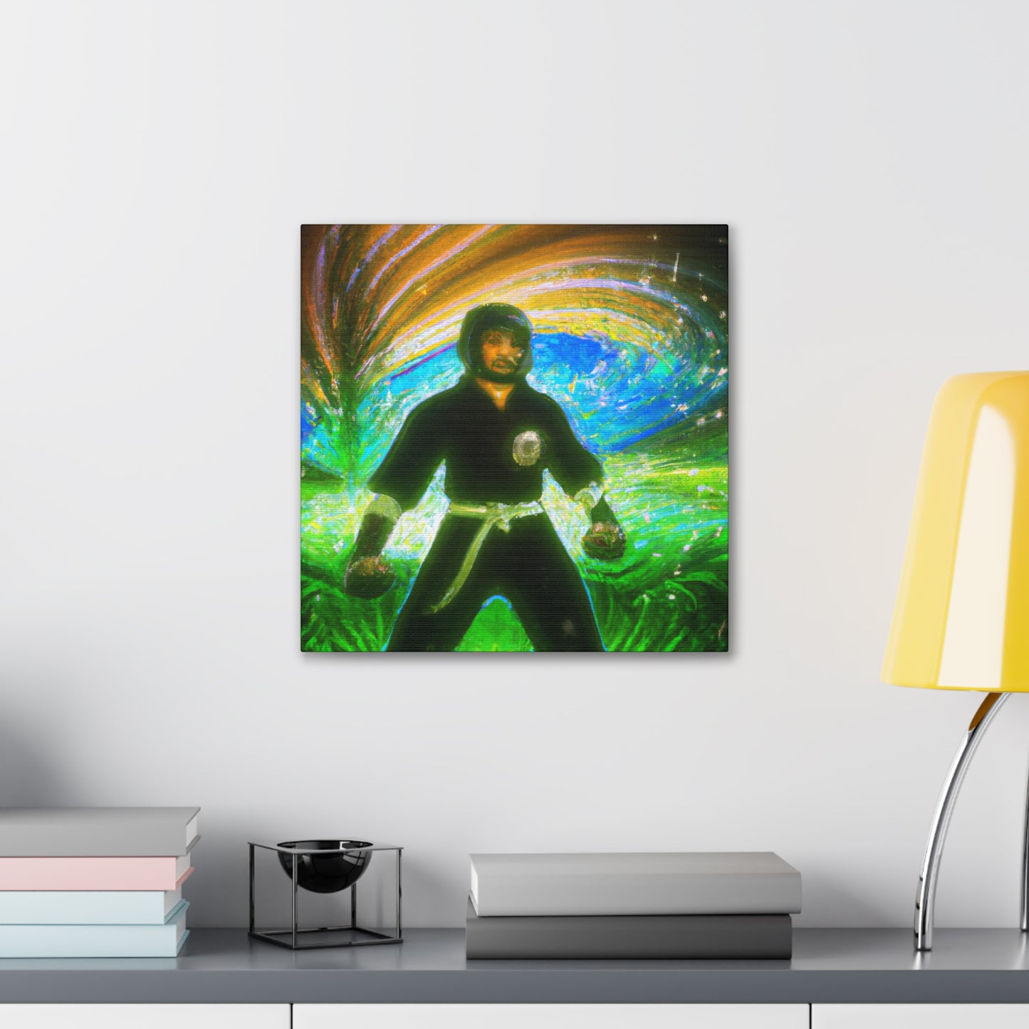 Kung Fu Warrior Dance - Canvas