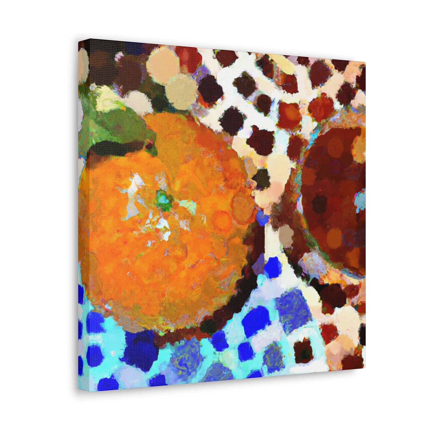 "Orange Slice of Nature" - Canvas