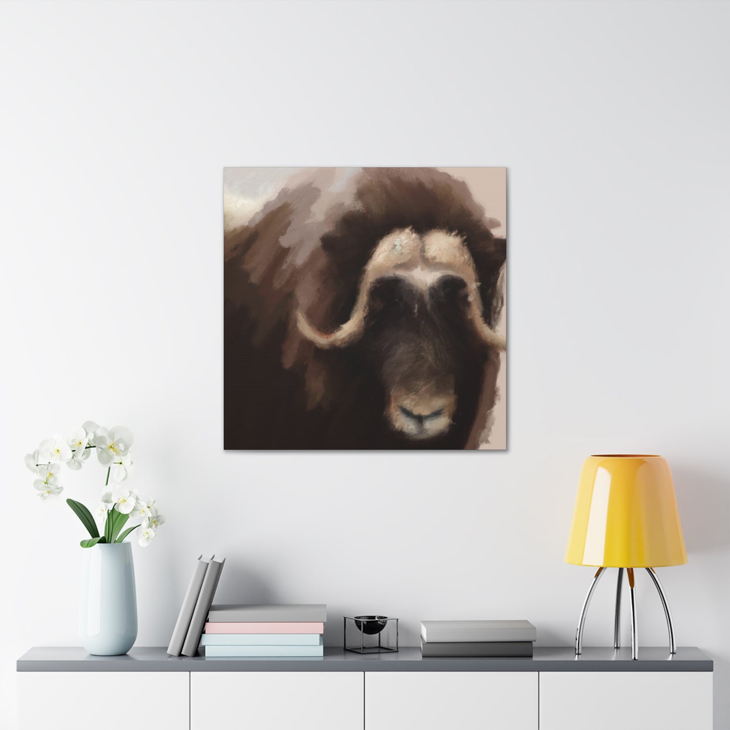 Musk Ox Majesty - Canvas