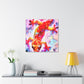 Leopard Gecko Abstraction - Canvas