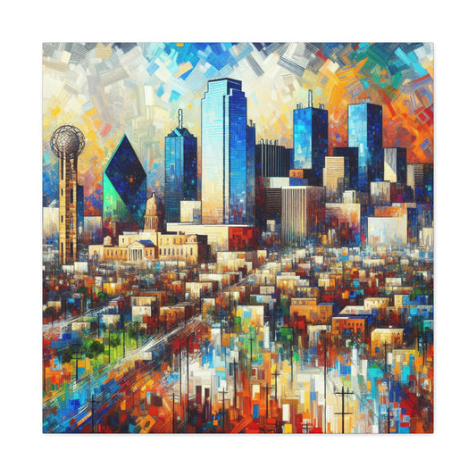 "Urban Vortex Unleashed" - Canvas