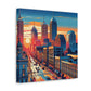 "Glimpses of Indianapolis" - Canvas