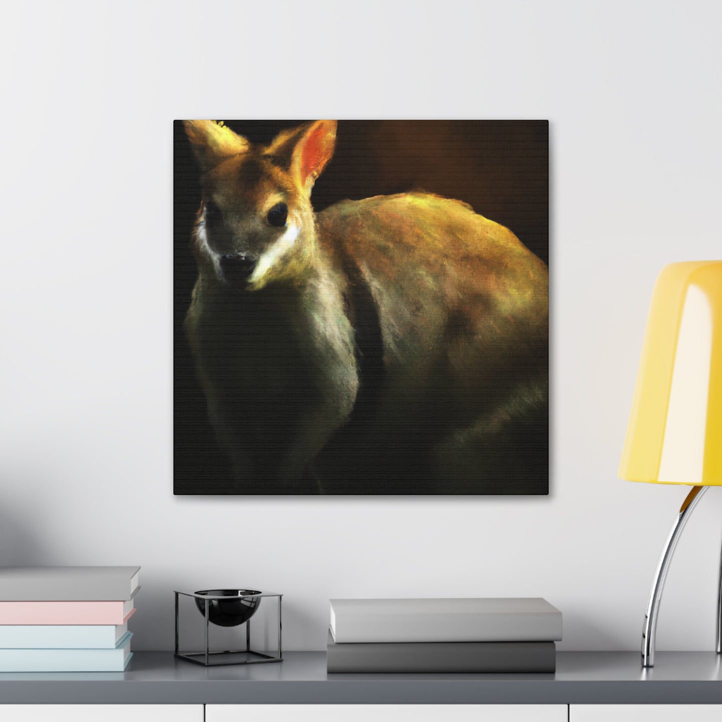 Wallaby Wonderland Scene - Canvas