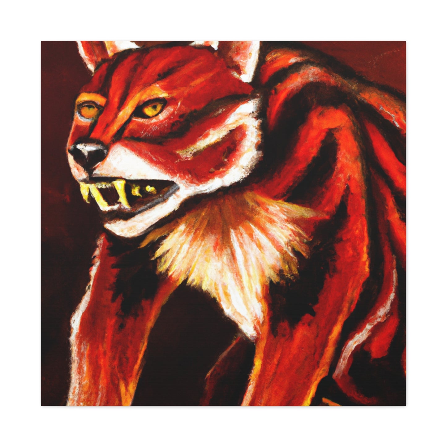 Tasmanian Tiger Regal - Canvas