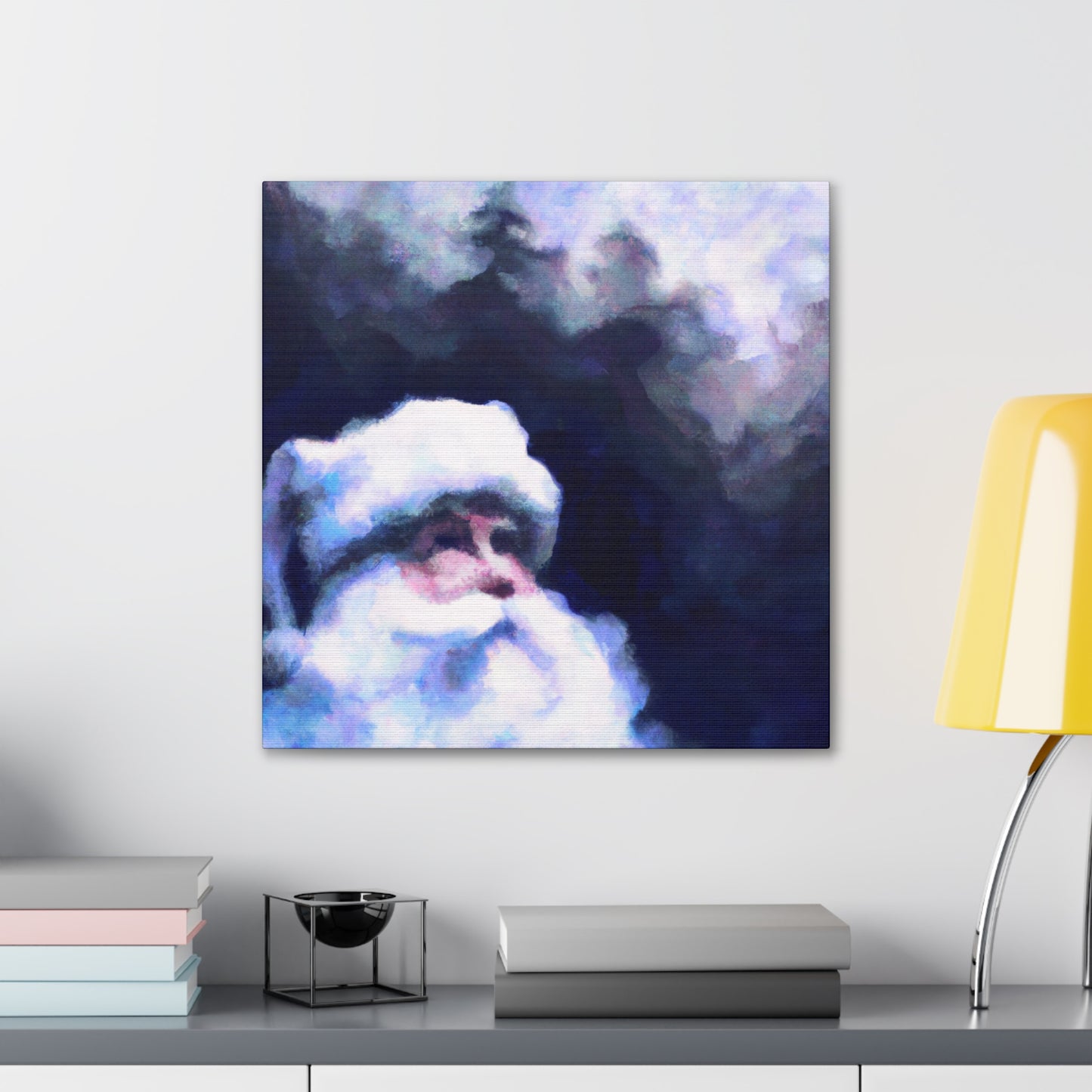 Santa's Digital Delight - Canvas