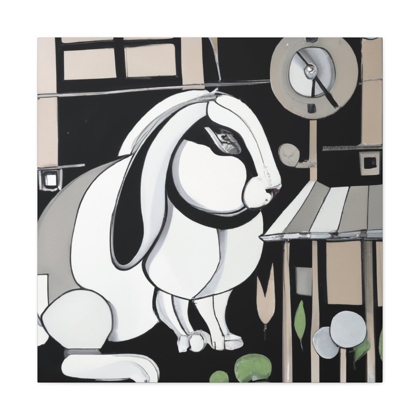 Rabbit in Retrospect - Canvas