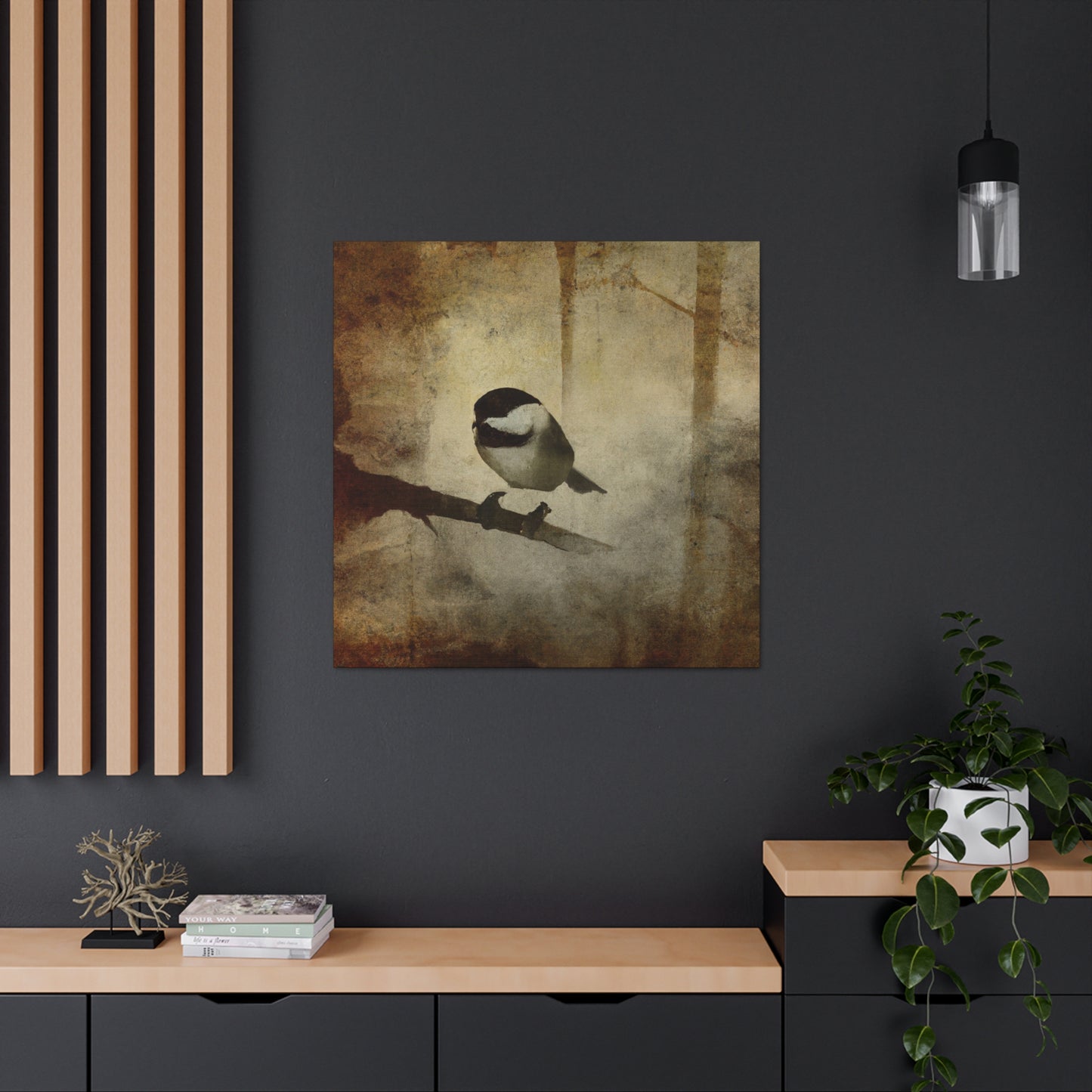 Chickadee's Surreal Journey - Canvas