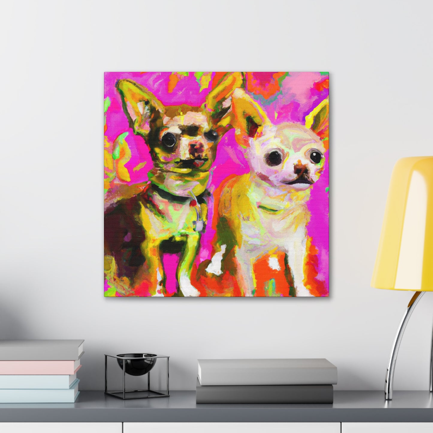 Chihuahua Impressionism - Canvas