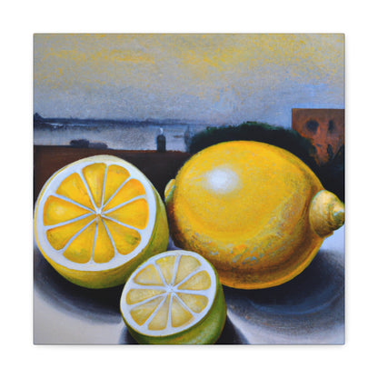 Lemon Hyperrealism Splendor - Canvas